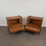 Paire de tables de chevet atelier Saint Sabin