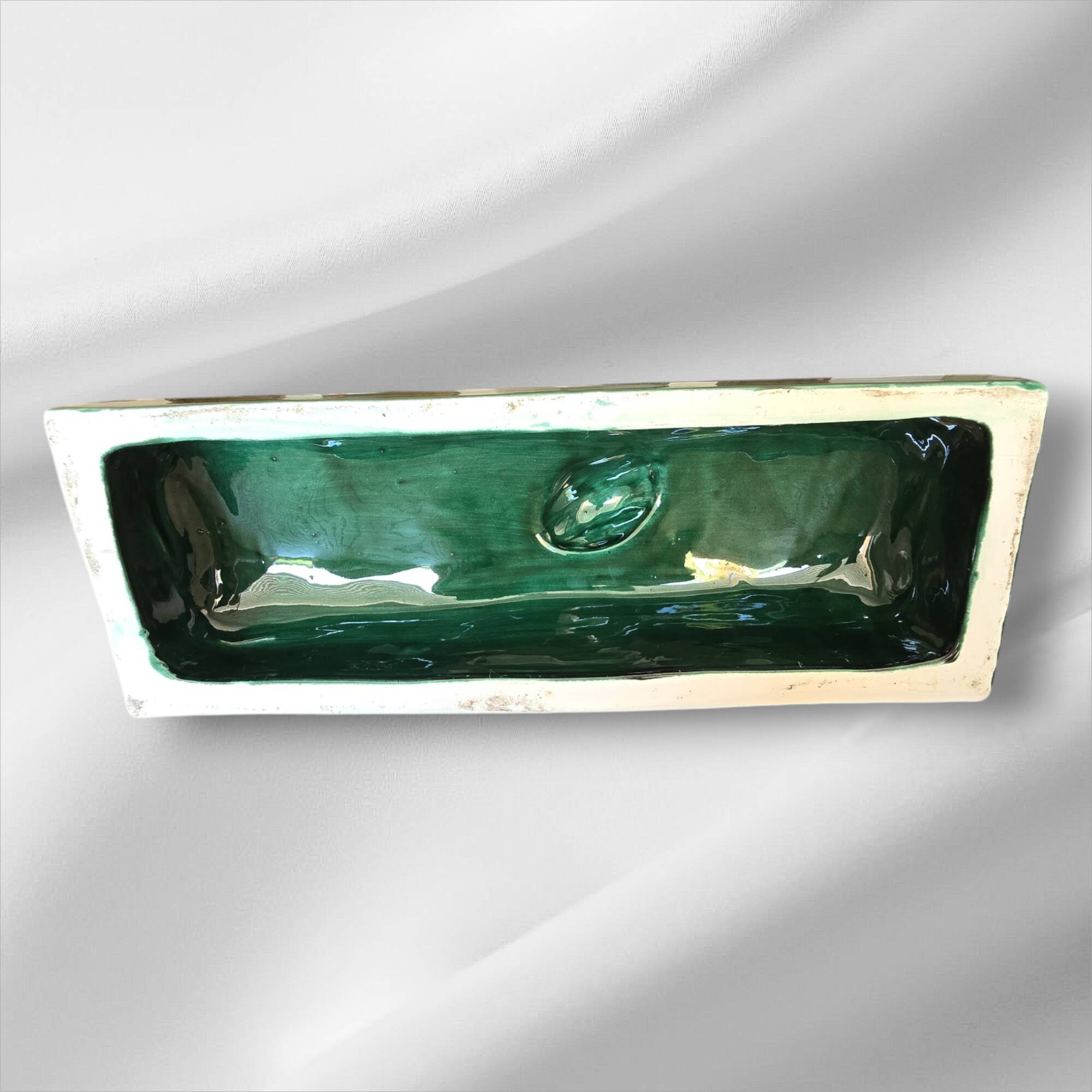 Large Art Deco Collectible Porcelain Irish Setter Sculpture