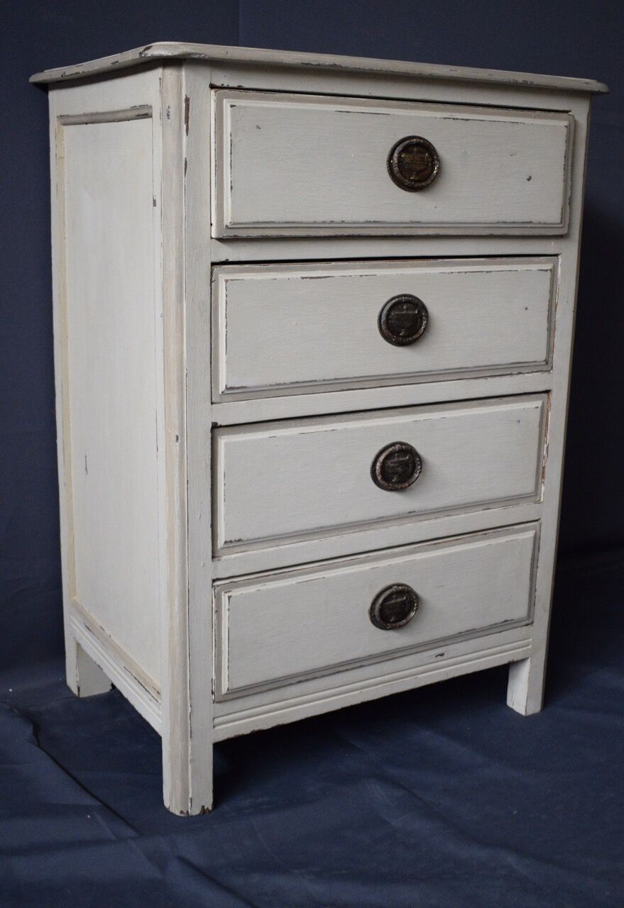 Skated wooden chiffonnier