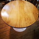 Table ovale  pied tulipe