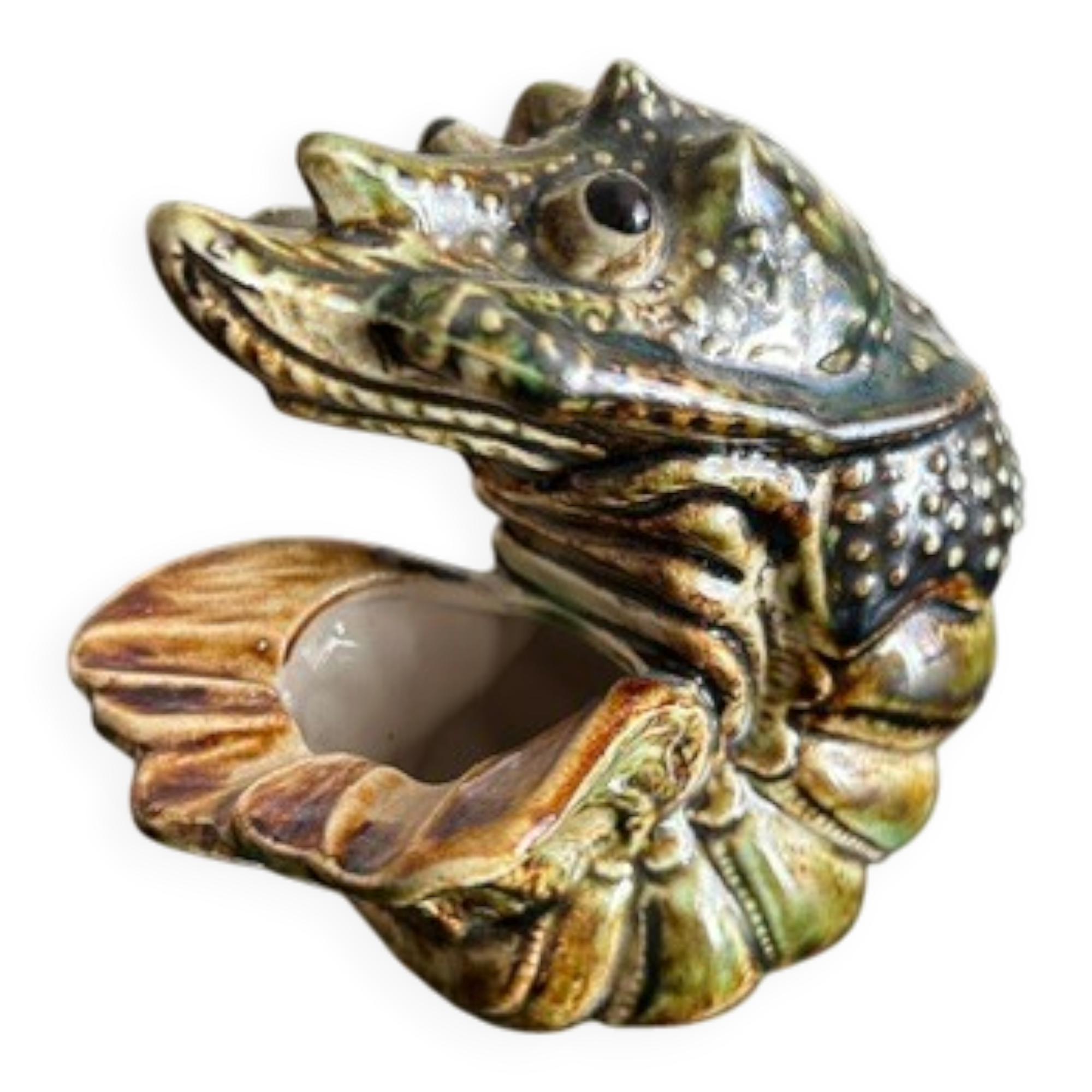 lobster ashtray in ceramic