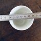 Gien ceramic cup with vintage red pattern