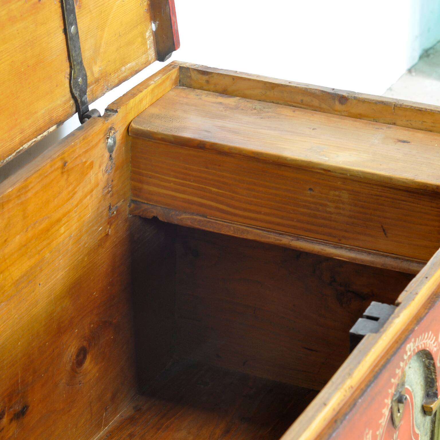 Folk-Art Bridal Chest, anno 1829