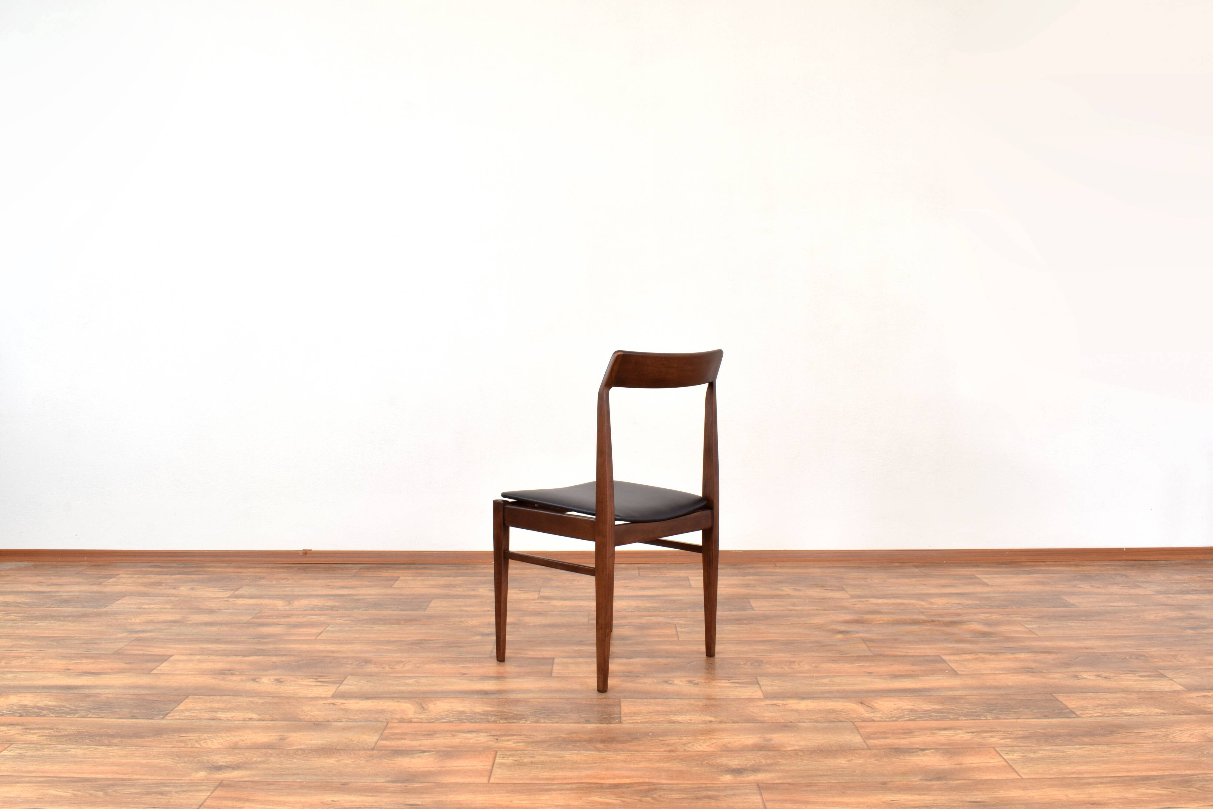 Chaises de Salle à Manger Mid-Century Polonaises par E. Homa, 1960s, Set de 4