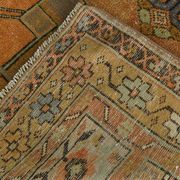 3x9 Long Wide Vintage Runner Rug, 105x290Cm