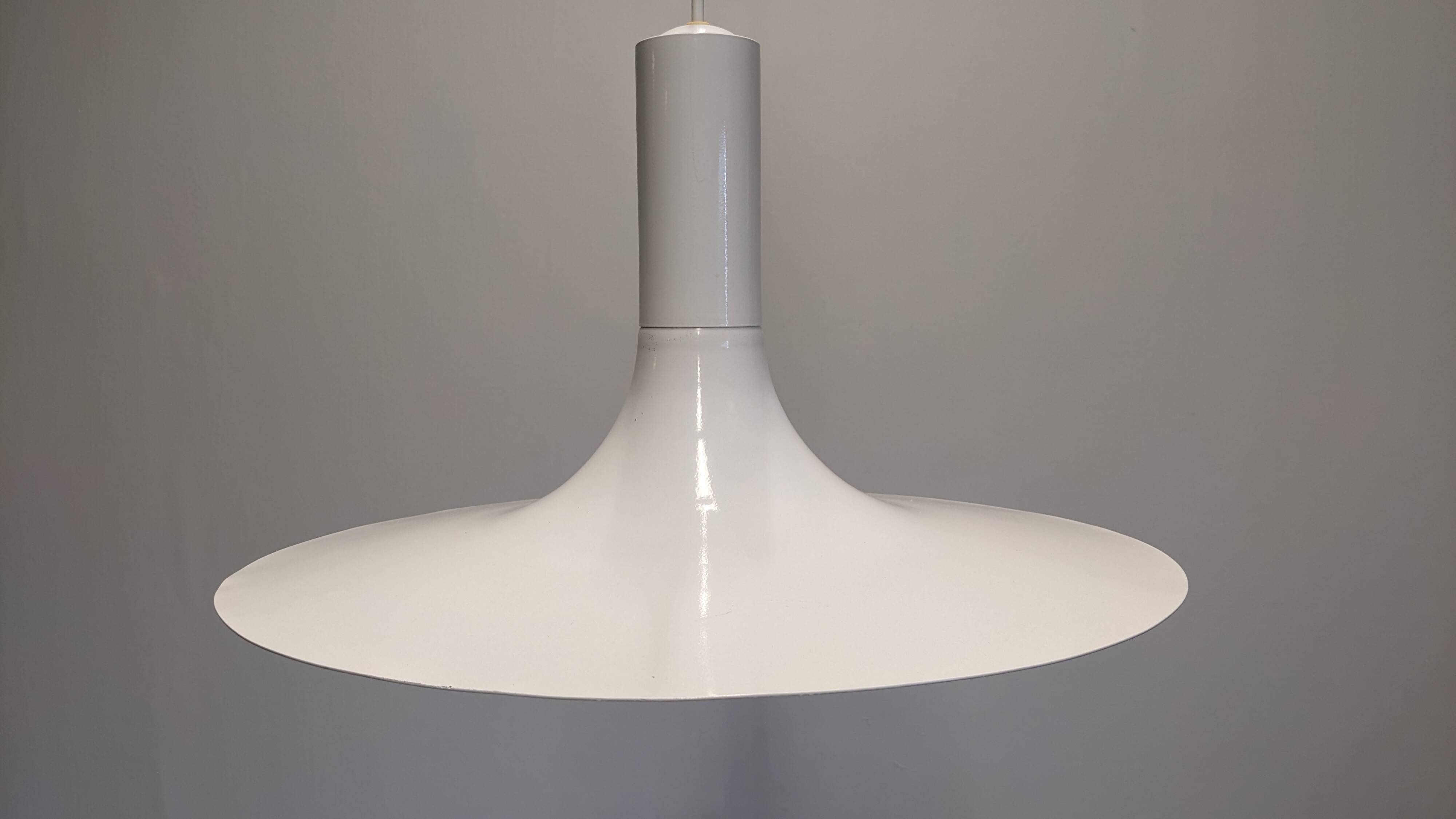 Pair of tulip pendants by Thorn Lighting, England circa 1970.