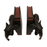 Greenhouse books wooden elephants