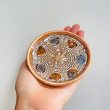Assiette en céramique artisanat roumain
