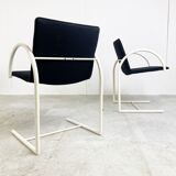 6 postmodern cirkel dining chairs by Metaform, 1980s