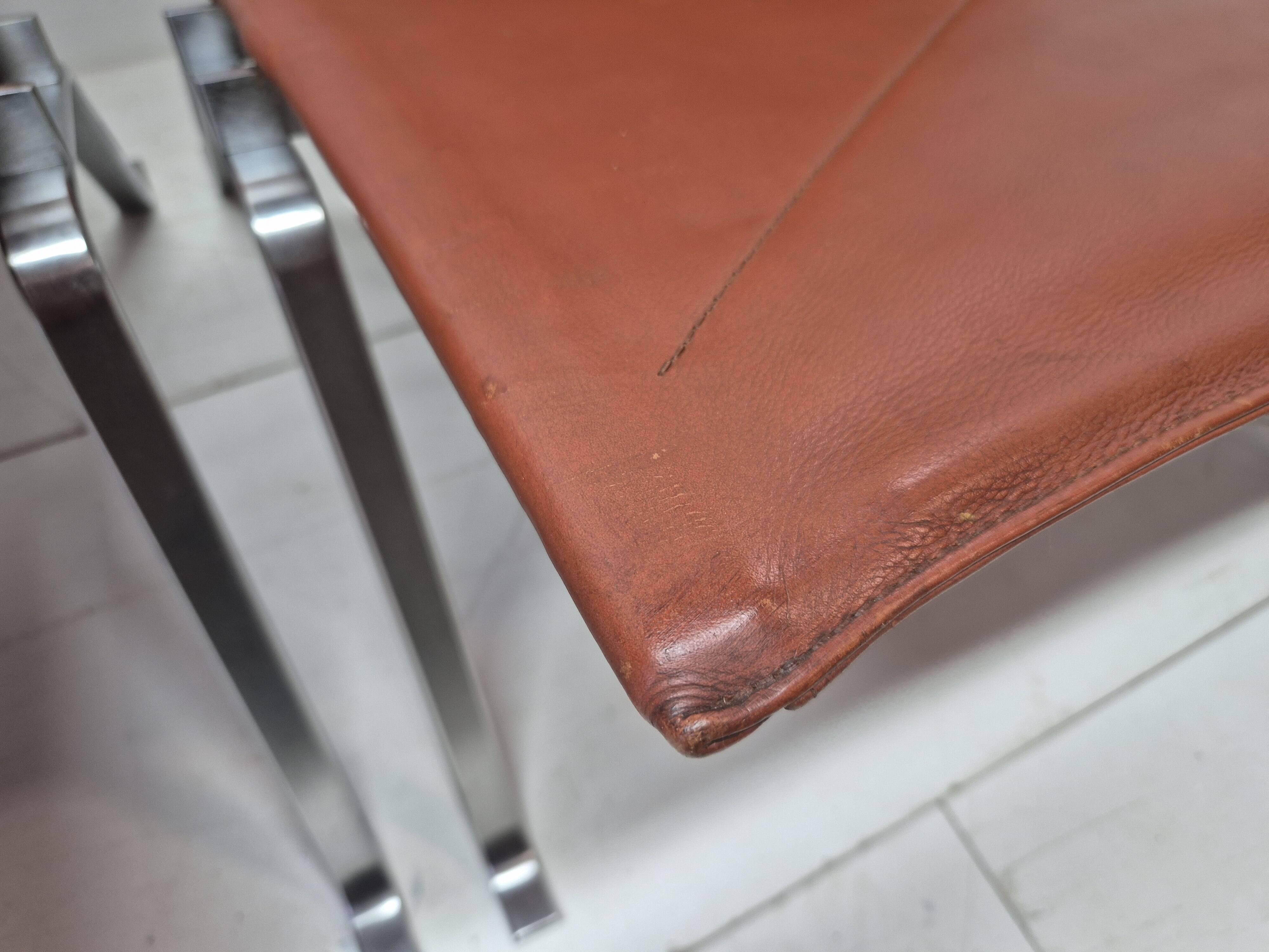 Poul Kjaerholm (1929-1980) pair of PK22 low chairs, Kold Christensen