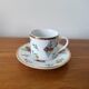 Cup and saucer in porcelain Henriette Bee pattern