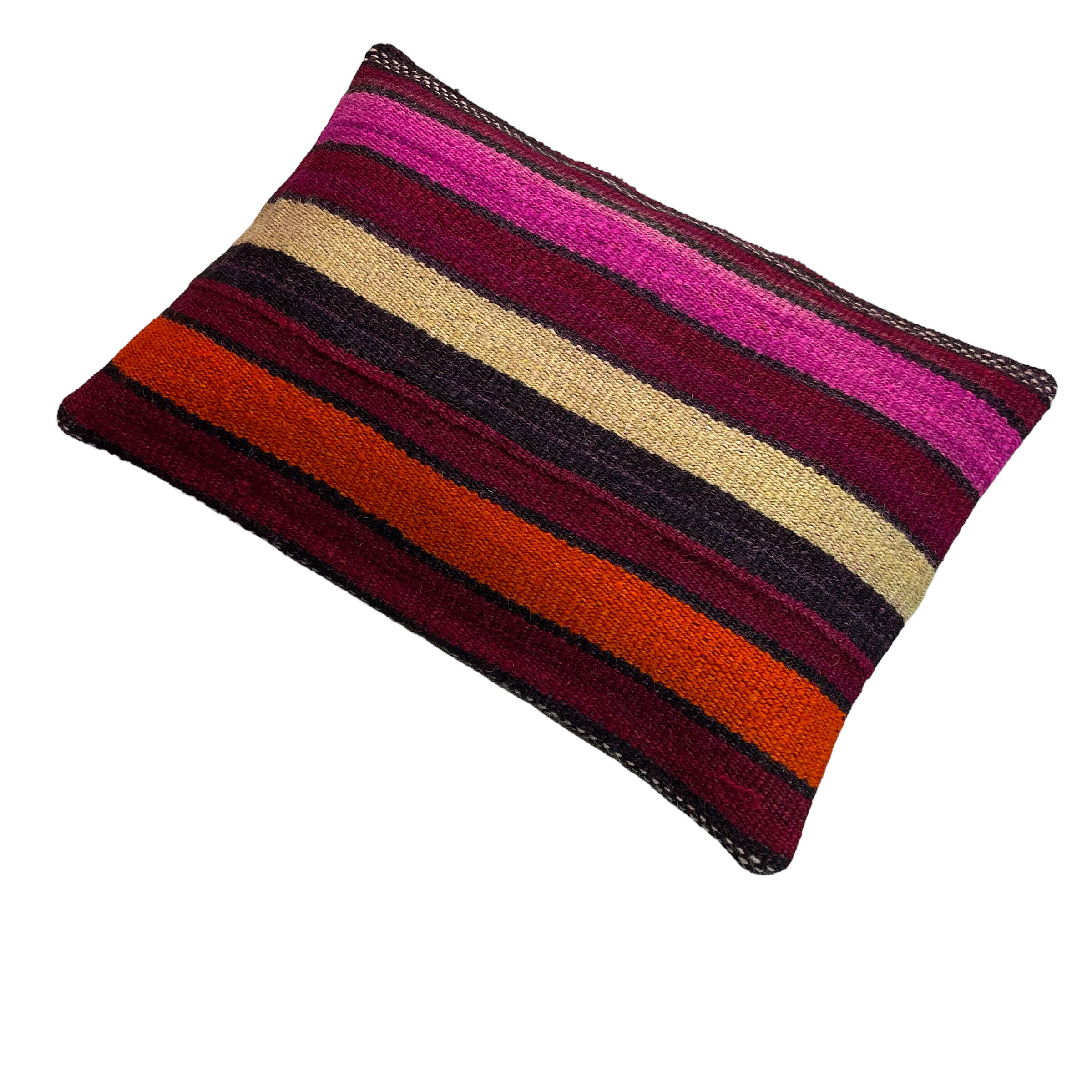 Vintage turkish handmade cushion cover , 30 x 50 cm