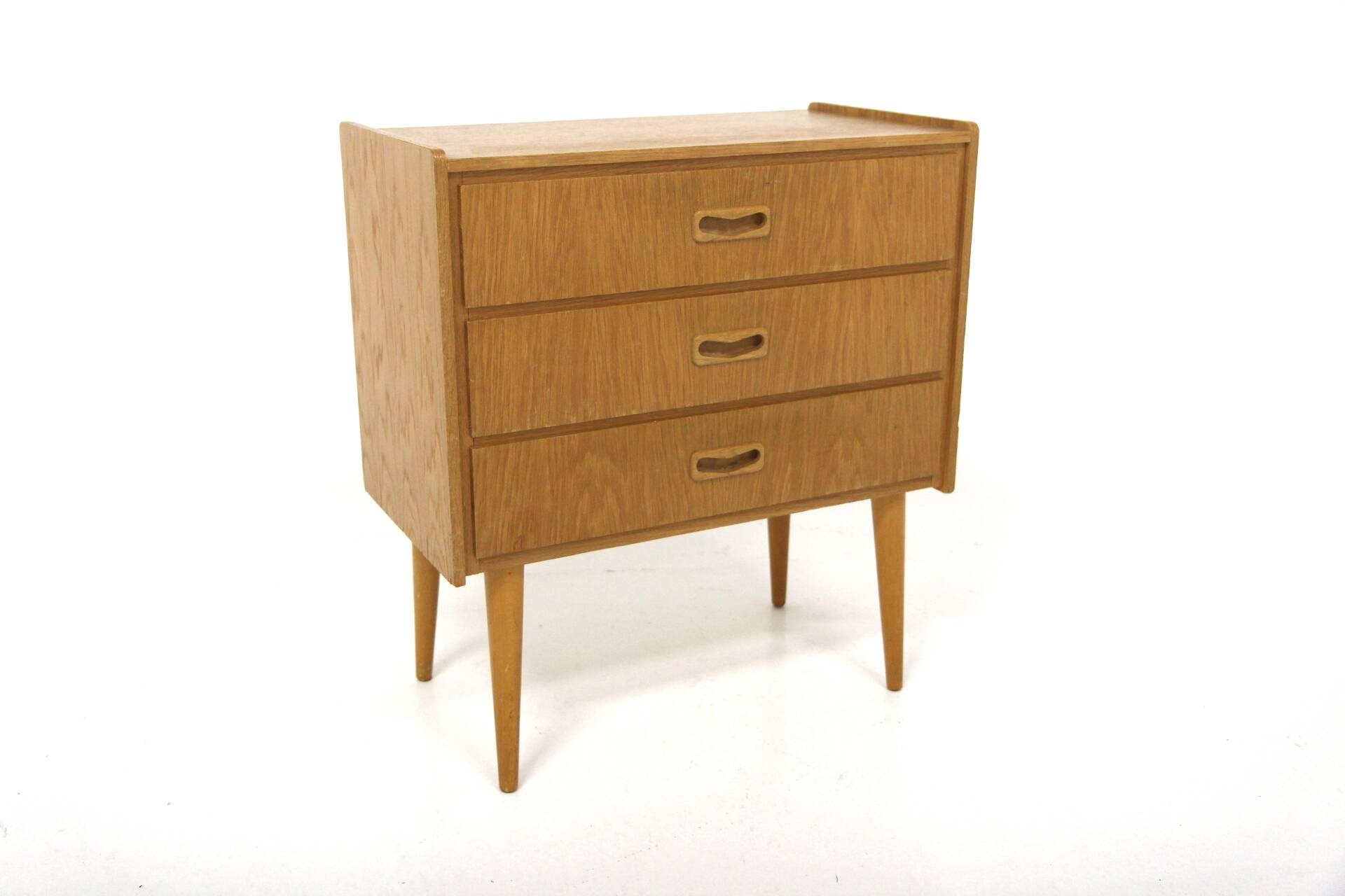 Scandinavian oak chest of drawers, Sweden, 1960