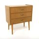 Scandinavian oak chest of drawers, Sweden, 1960