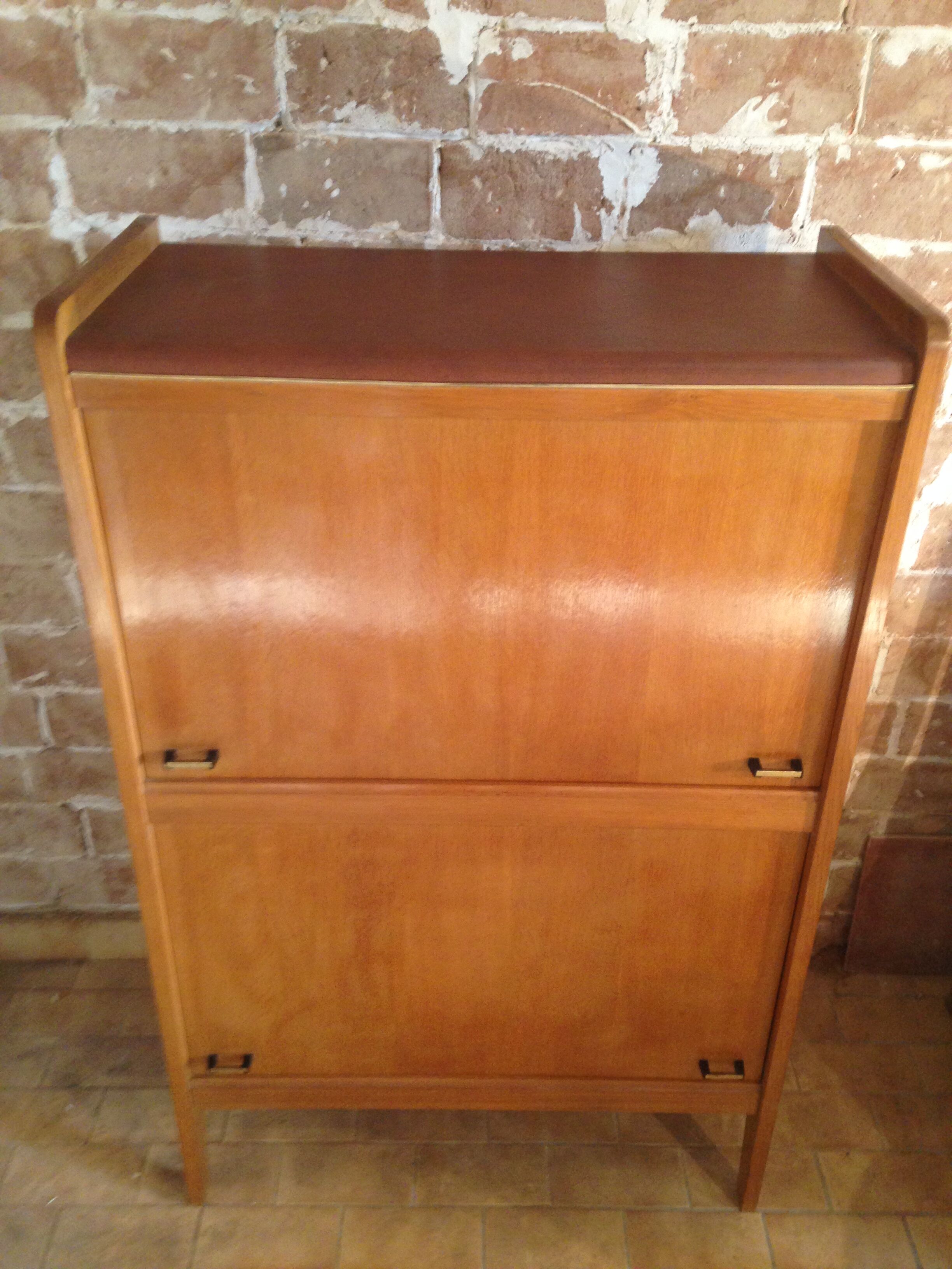 Furniture storage year 50 wood and skai has 16 compartments