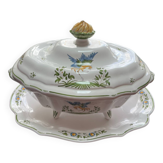 Moustiers soup tureen