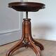 Tabouret de piano cannage