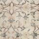 Tapis vintage classique 6x10, marron et beige délavé