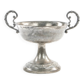 Sugar bowl, Art Nouveau, silver-plated brass, WMF, Germany, early 20th century