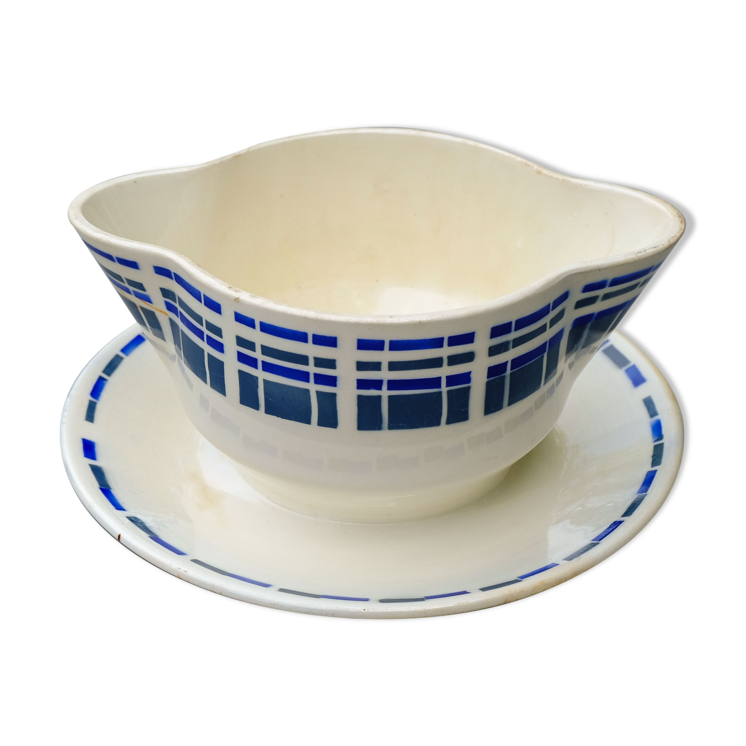 Saucière faïence badonvillier