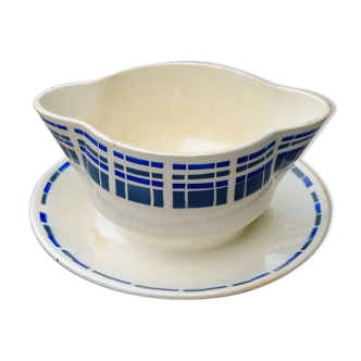 Gravy boat faience Badonvillier