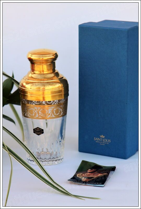 Shaker st louis crystal model thistle gold