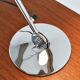 Lampe de bureau chromée du Royaume-Uni des années 1960