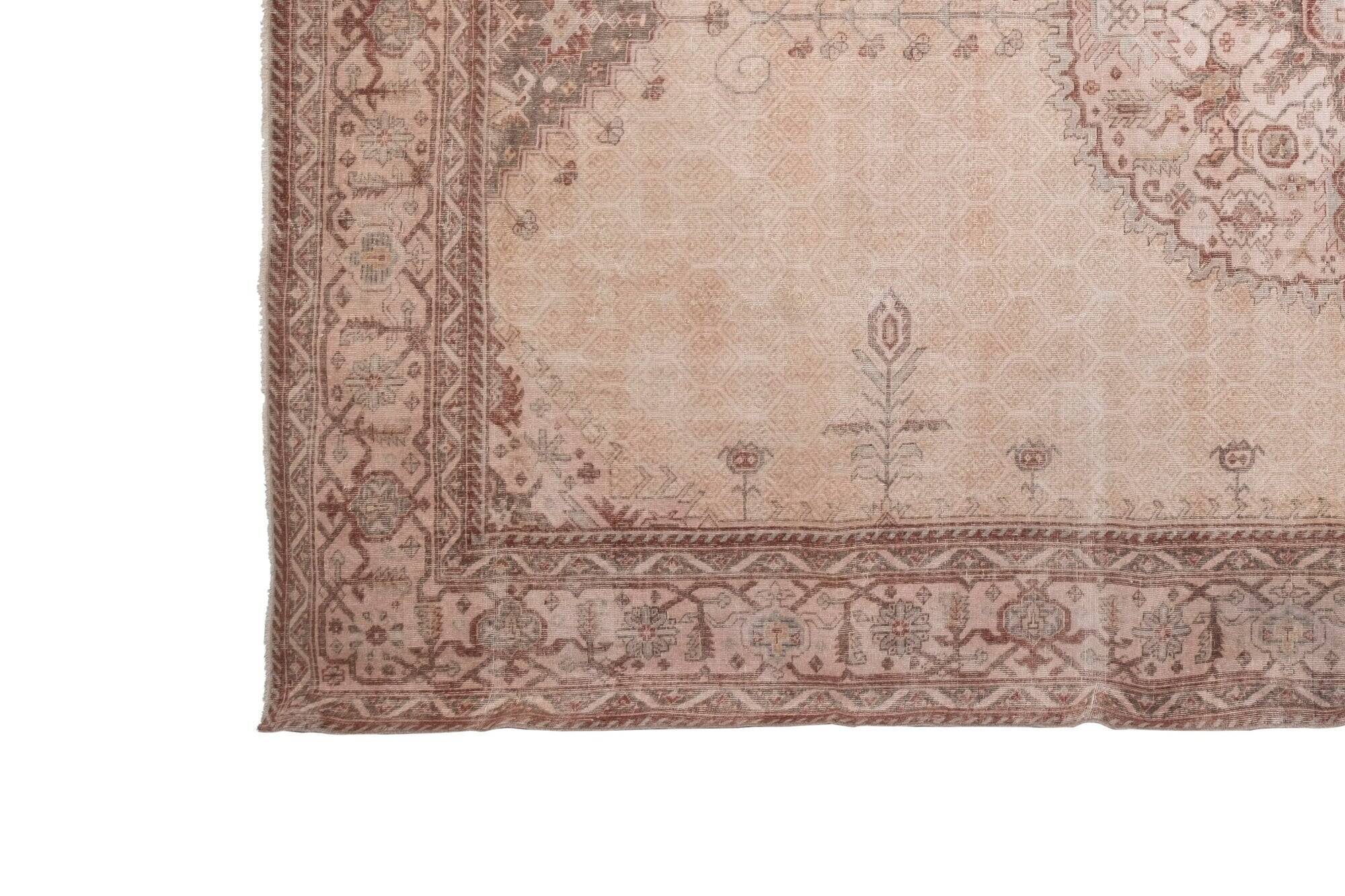 Vintage Turkish Oushak rug 298x450 cm