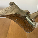 Pewter duck carafe