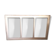 Imposte vitré 103x60 cloison verrière Art Déco