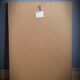 Lithograph frame rose semi double leaning buttons 43