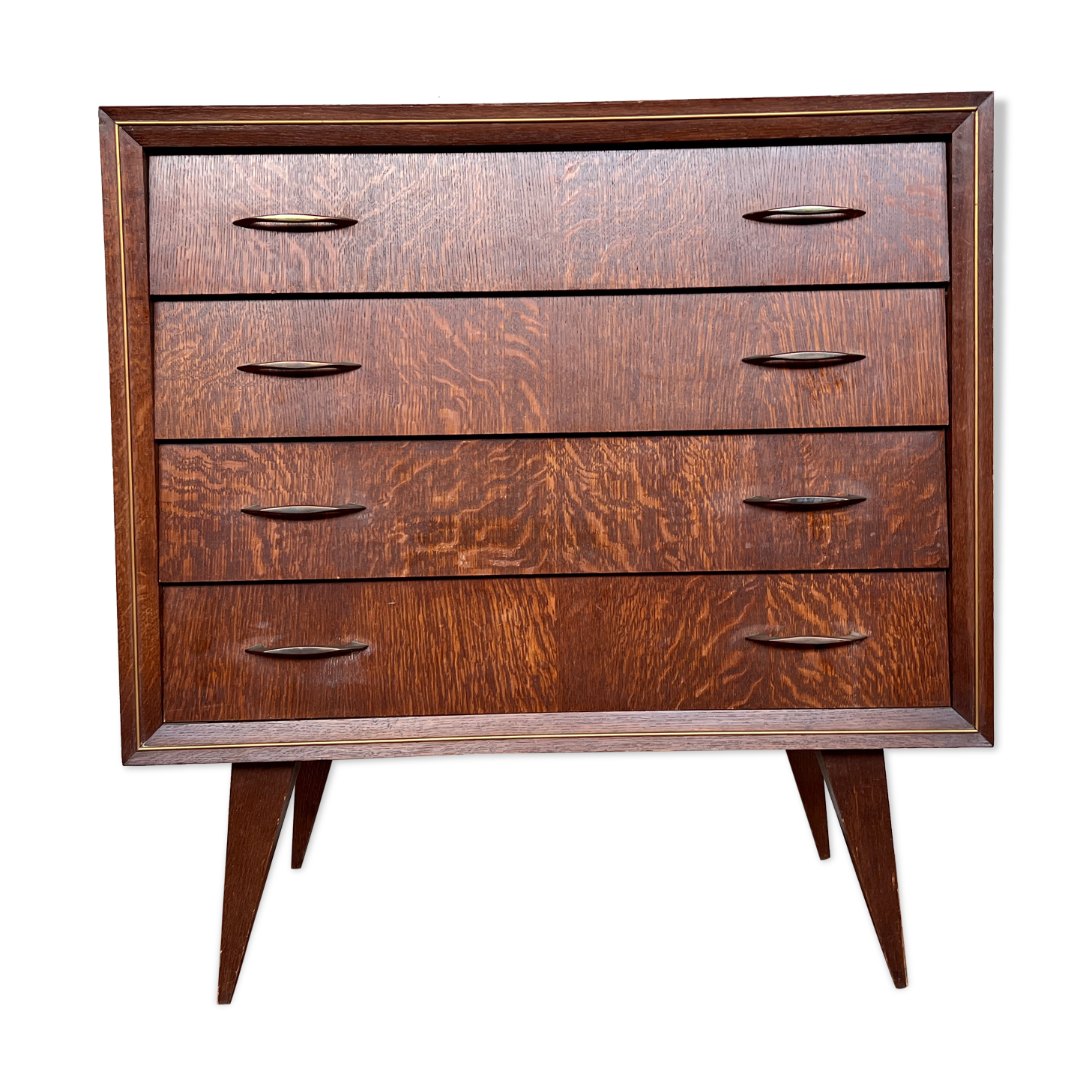 Vintage dresser compass feet