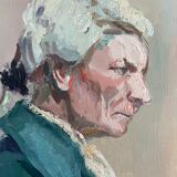 Old painting of an ancestor