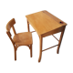 Ensemble bureau et chaise baumann