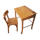 Ensemble bureau et chaise baumann