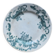 Assiette semi-creuse modèle Marine, Terre de fer