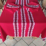 Basque tablecloth and 12 towels