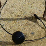 70s wrought iron lamppost