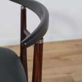 Rosewood Dining Chairs by Helge Sibast & Børge Rammerskov, Denmark, 1960s, Set of 4