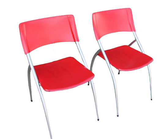 Pair of Italian Calligaris chairs, 1990s