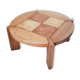 Solid elm coffee table 1970
