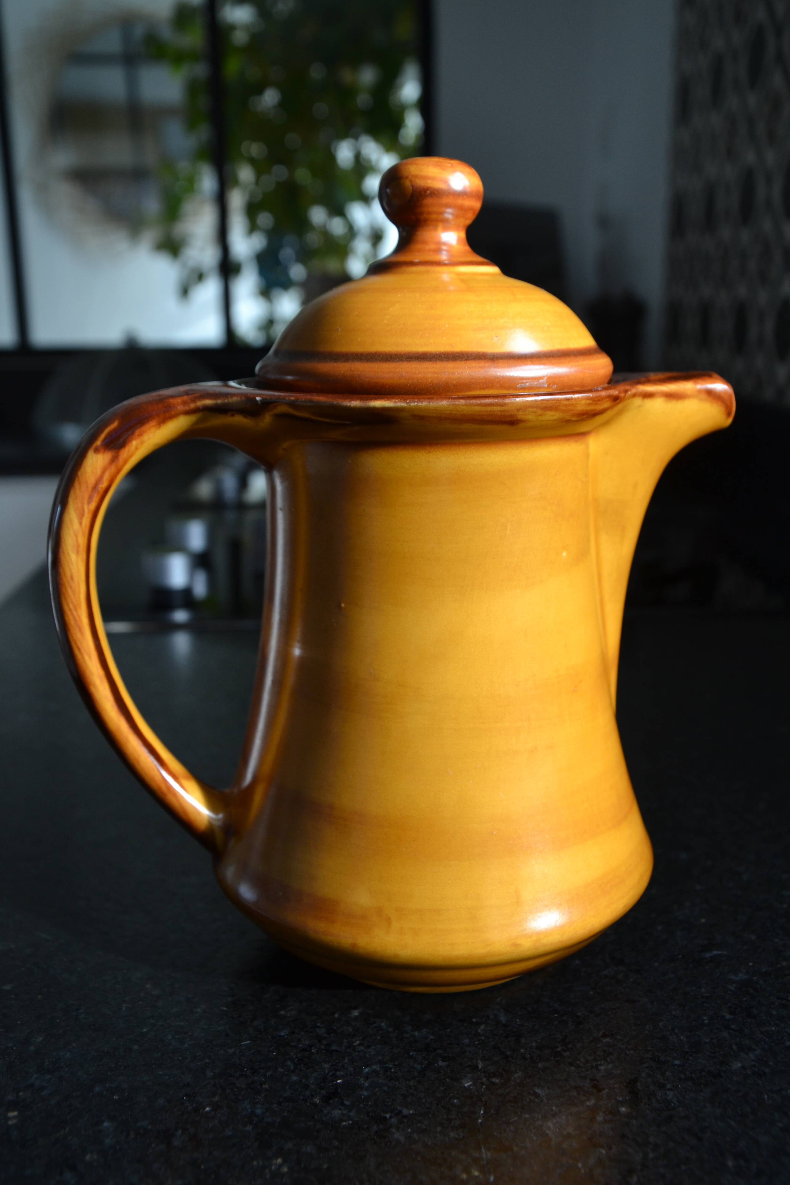 Brown St Clément coffee maker from the 50s/60s