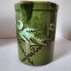Glazed earthenware pitcher with bird motif - Haute Savoie