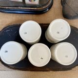 Set of 11 pharmacy jars