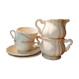 Tea set Sarreguemines