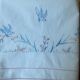 Embroidered children's sheet 112 X 78 cm
