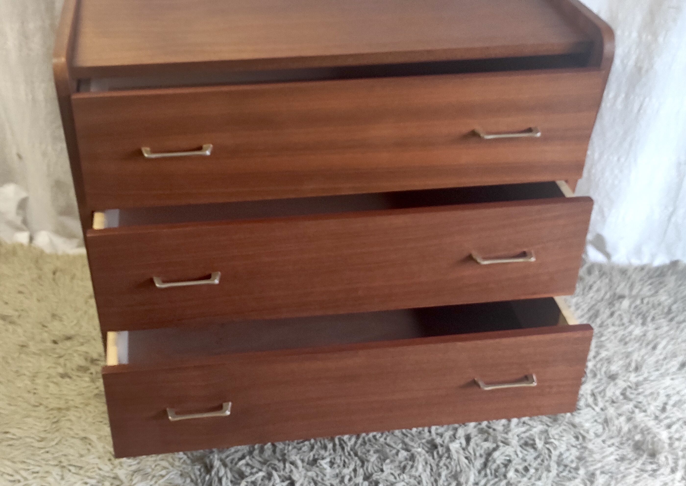 Chest of drawers 3 drawers vintage 60s/70s