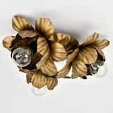 Plafonnier italien en tôle peinte, milieu du XXe siècle, années 1960