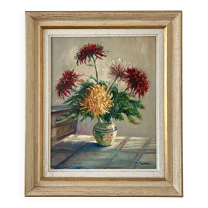 Huile sur toile 1950.