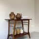 Vintage teak wooden side table